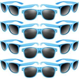 New Morcheiong 11pc Kids Blue Frame Pack Party Sunglasses Party Favors